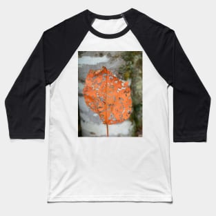 Single Leaf Baseball T-Shirt